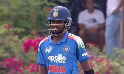 Aaron George against Pakistan in Asia Cup