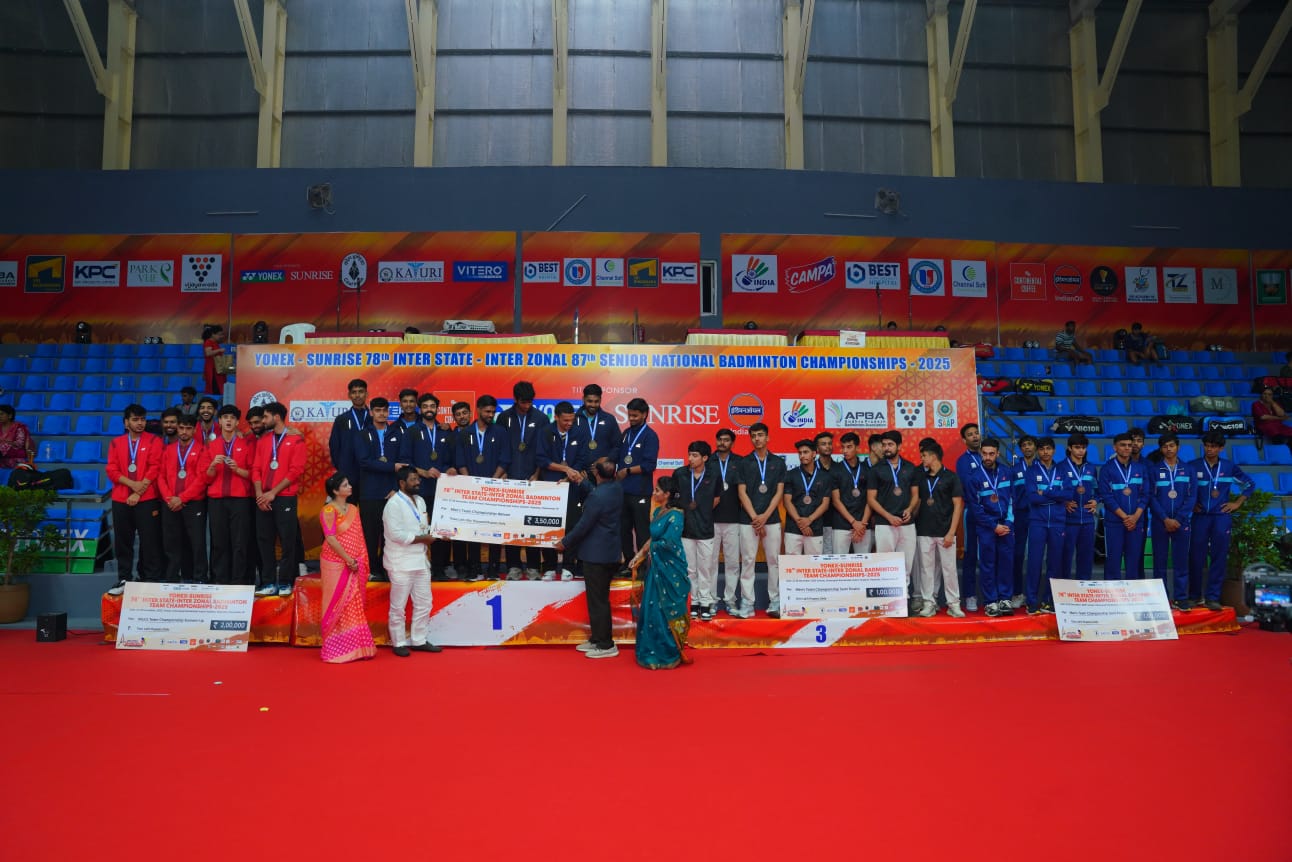 Tamil Nadu men won the team championship