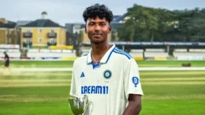 Deepesh Devendran against Pakistan in Asia Cup
