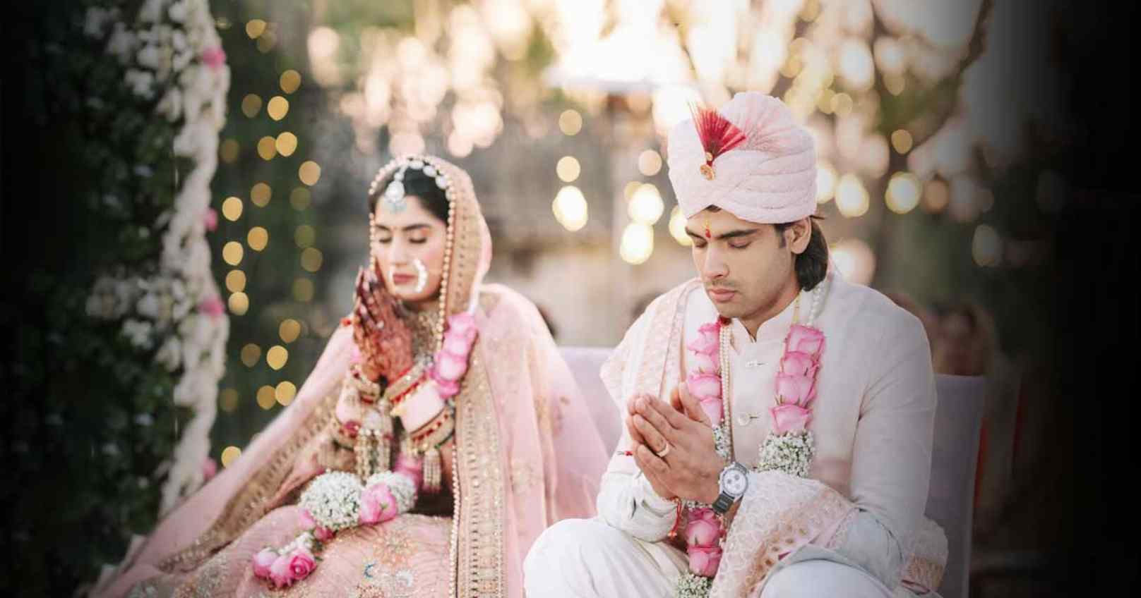 Neeraj Chopra and Himani Mor