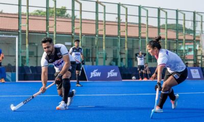 Hockey legends Sardar Singh and Rani Rampal