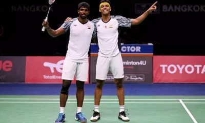 Satwiksairaj Rankireddy and Chirag Shetty