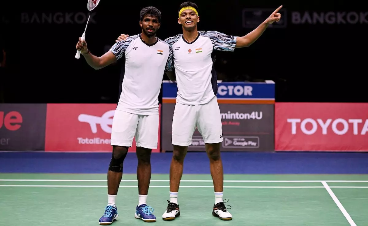 Satwiksairaj Rankireddy and Chirag Shetty