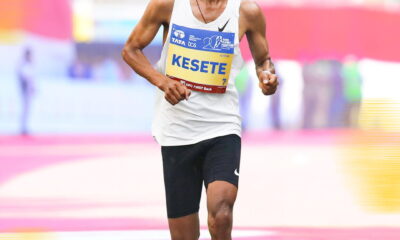 Merhawi at Mumbai Marathon