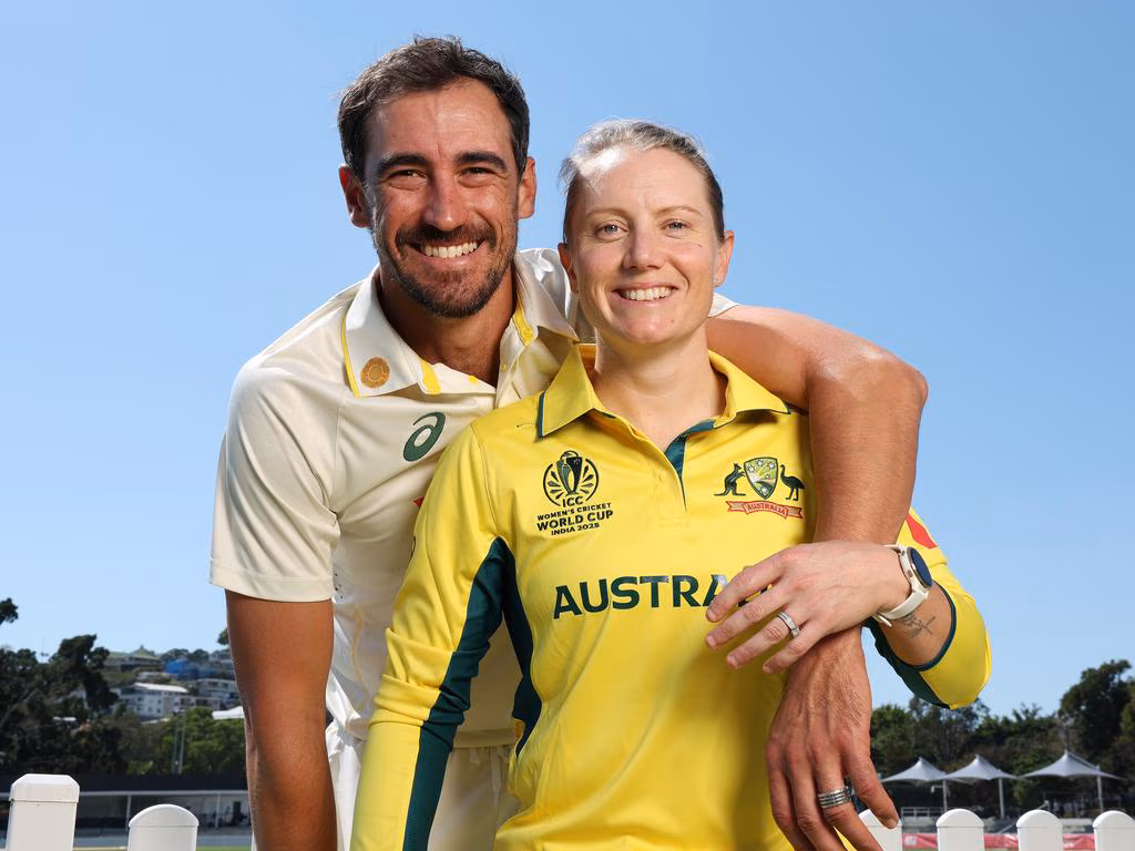 Australia's Healy and Starc