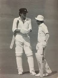 Sunil Gavaskar and Imran Khan