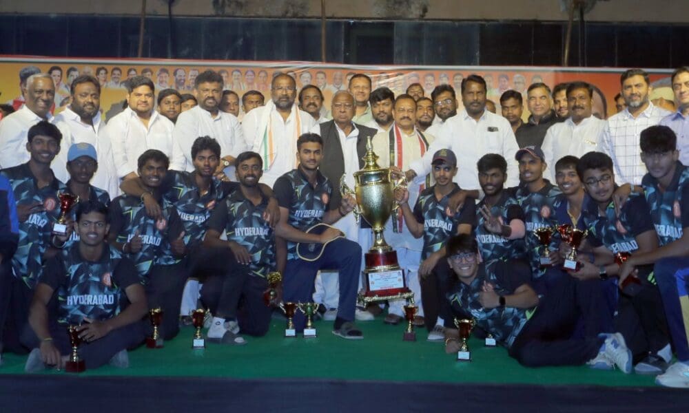 Anvith Anvith powers Hyderabad to victory in 19th All India Rajiv Gandhi Under ...