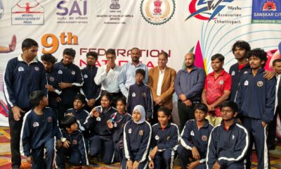 Telangana winners at Wushu meet