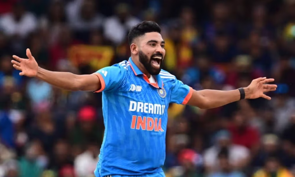 Mohd Siraj named by HCA to lead Hyderabad Ranji team