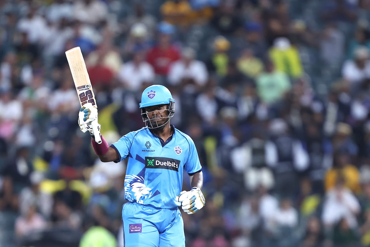 Sherfane Rutherford of Pretoria Capitals