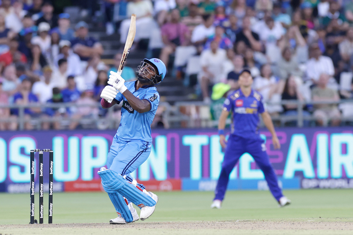 Sherfane Rutherford of Capitals