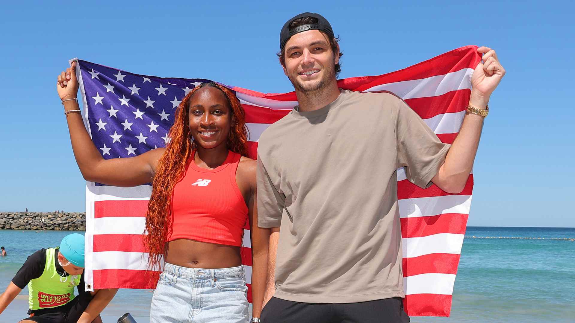 Taylor Fritz and Coco Gauff