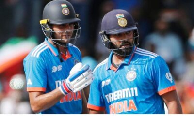 India openers Rohit Sharma and Shubman Gill