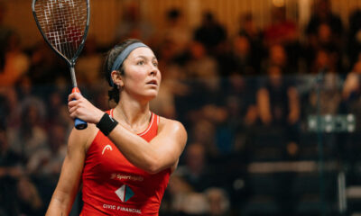 Amanda Sobhy in PSA race