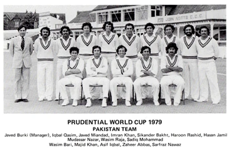 Asif Iqbal and 1979 Pak team