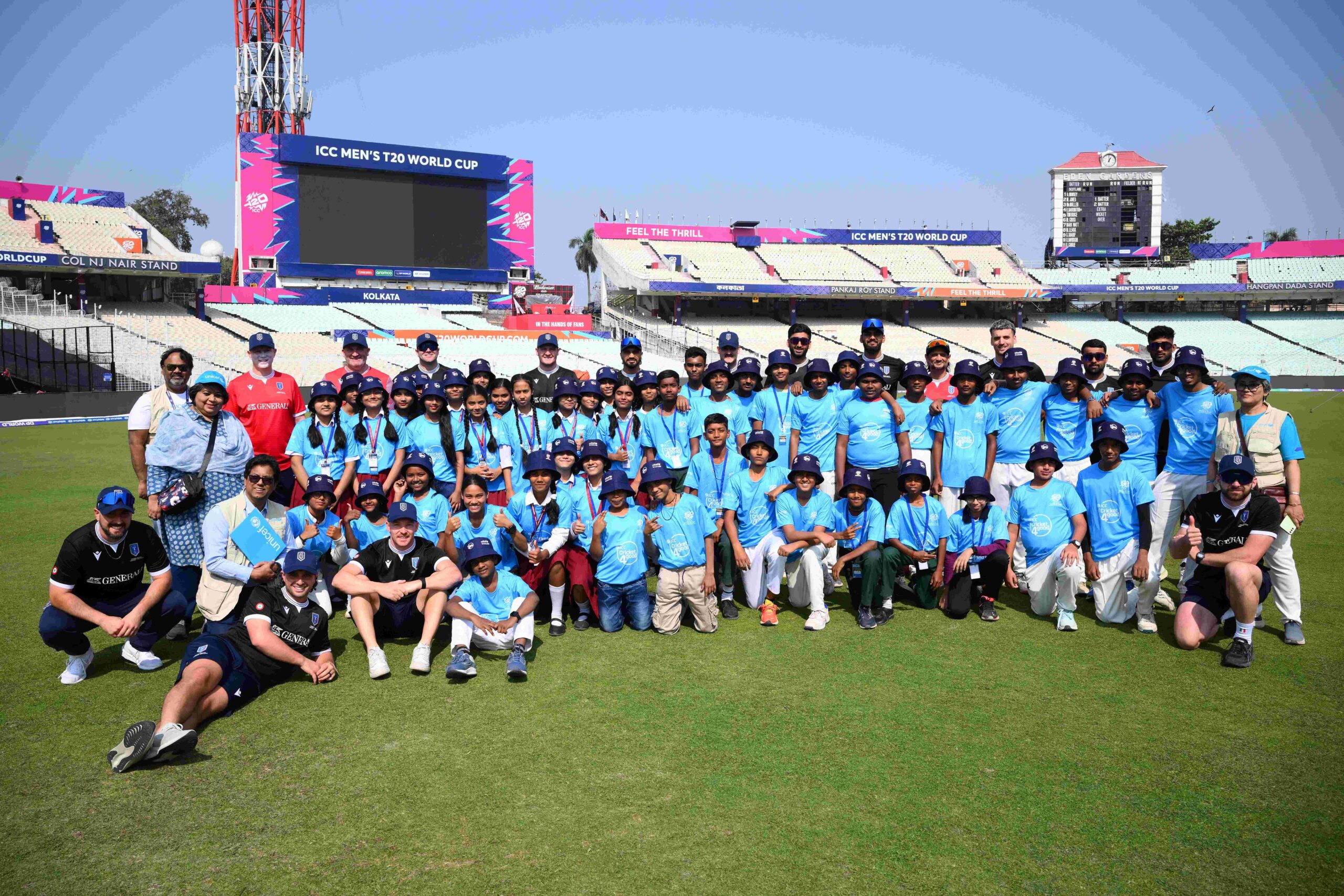 ICC’s Cricket 4 Good clinic in Kolkata