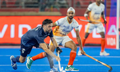 India lose to Argentina 8-0