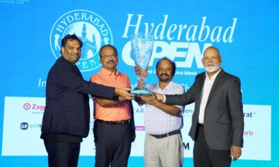 Hyderabad Open trophy