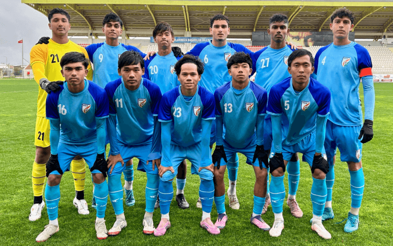 India's Under-17 team