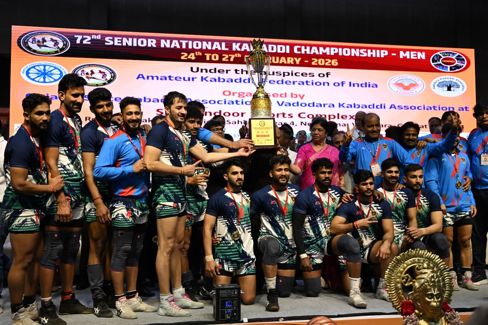 Indian railways emerge champions