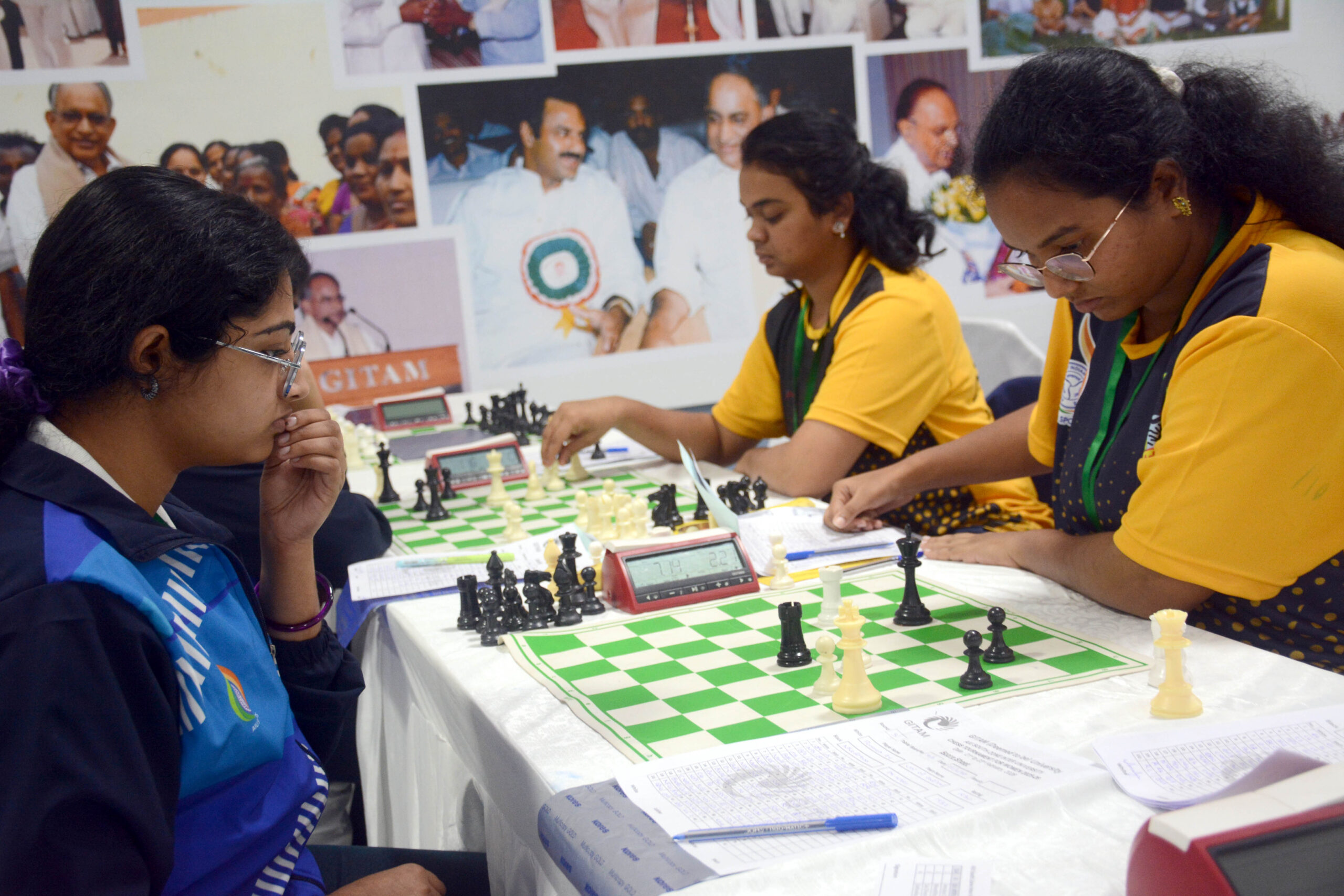 South Zone Inter-University chess at Visakhapatnam. 