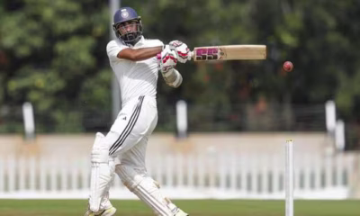 N Jagadeeshan hit a century for India A