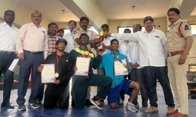 AV College winners of OU Inter-college boxing