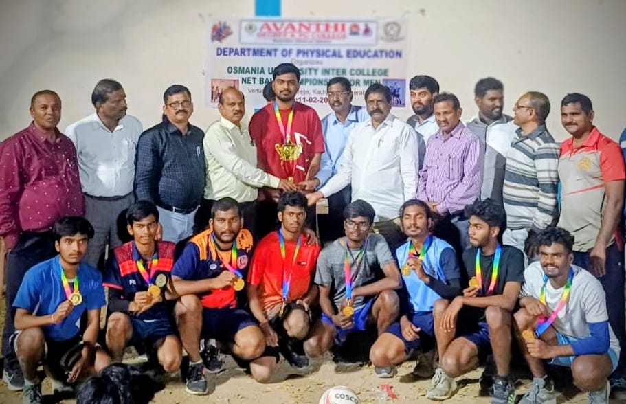 Avanthi Degree College, OU netball champions