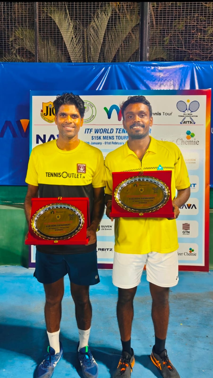 Sai Karteek and Vishnuvardhan 