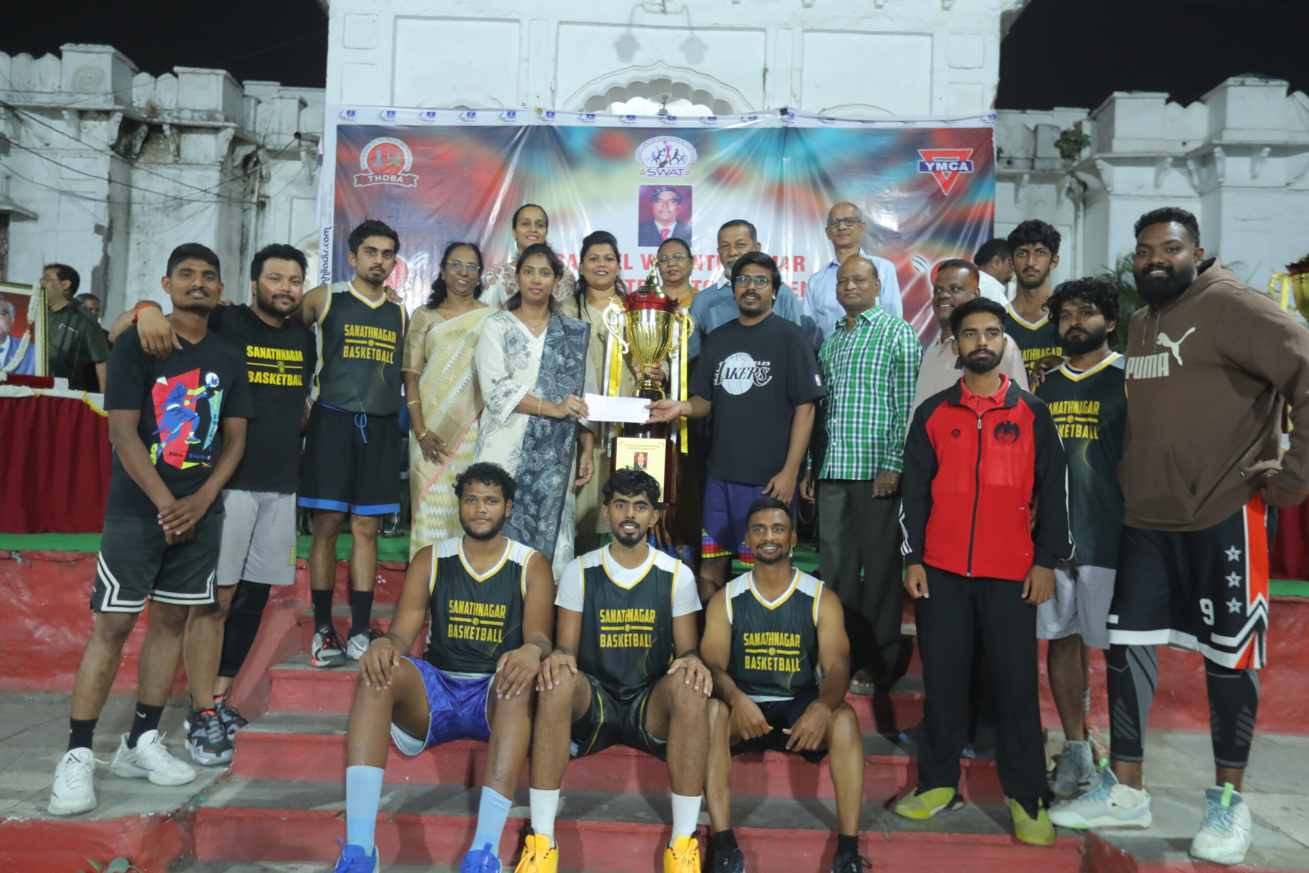 Sanathnagar PG with K John Manoj and other guests