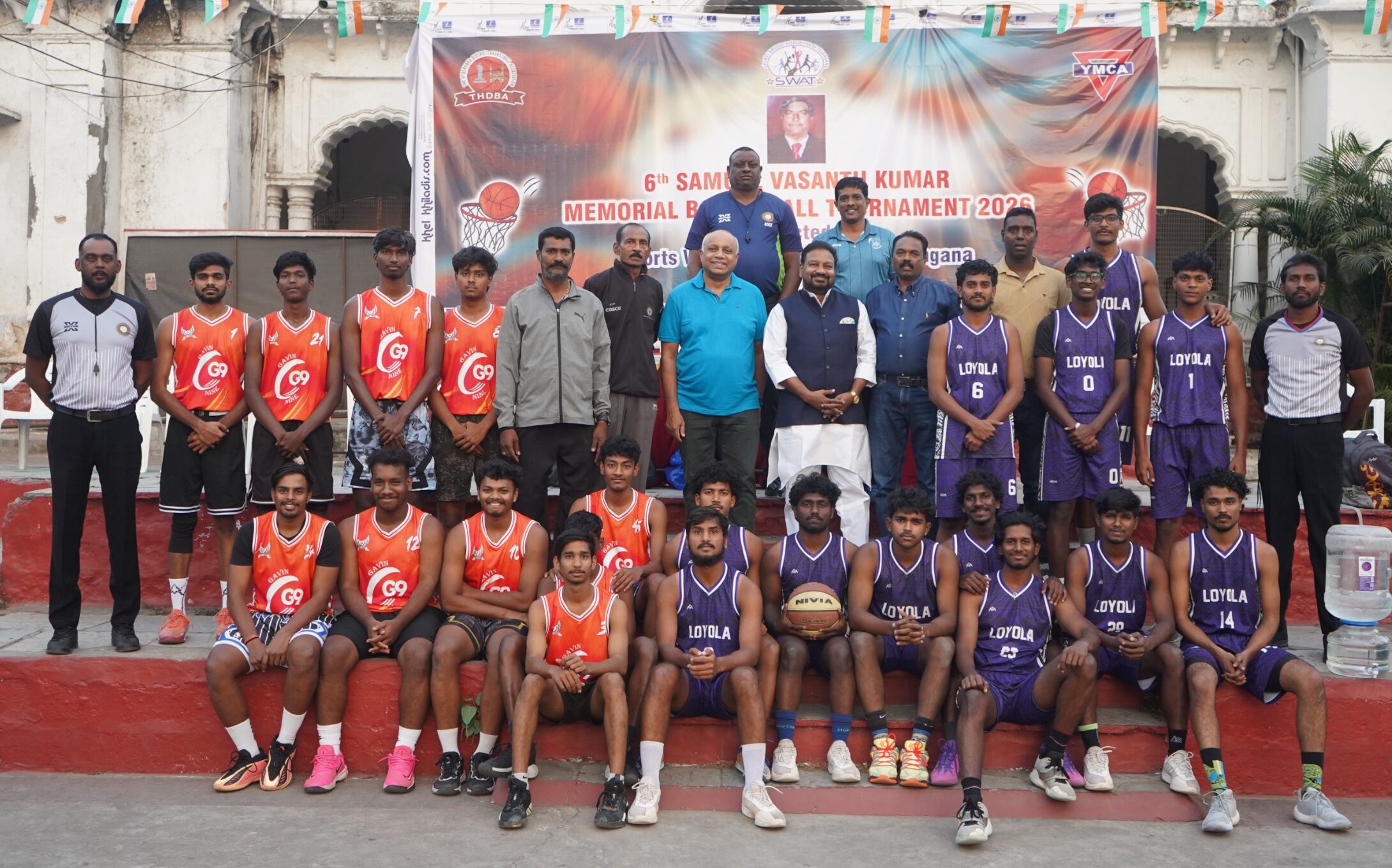 G9 and Loyola Academy teams