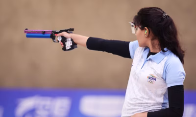 Esha Singh at Asian shooting