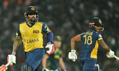 Nissanka hit a ton for Sri Lanka