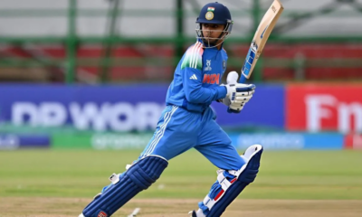 Vedant Trivedi bails out India