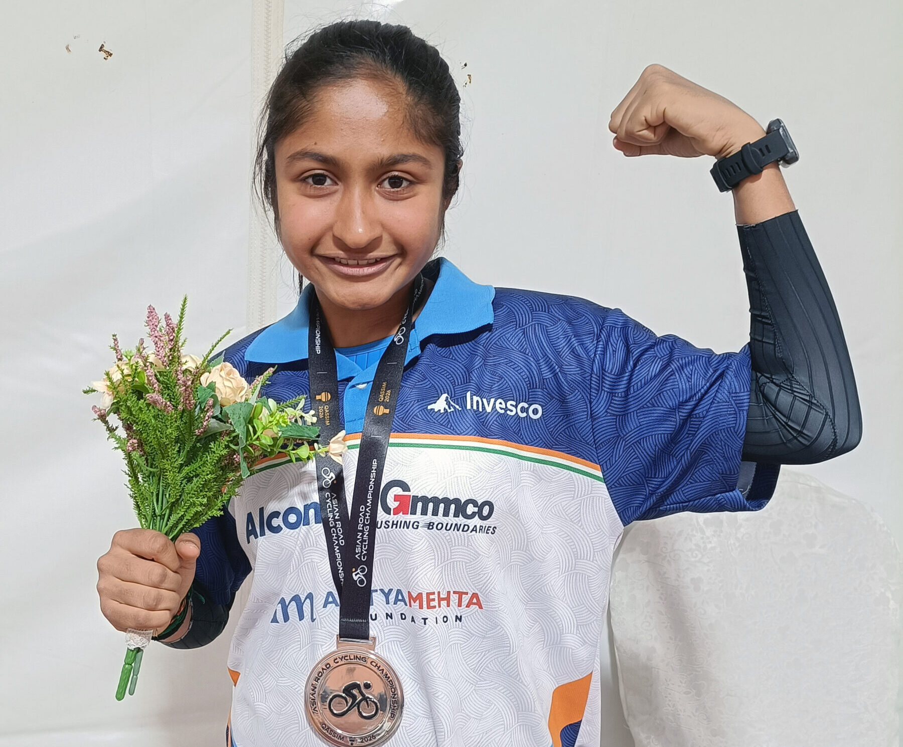 Indian para cyclist Visha Vasani