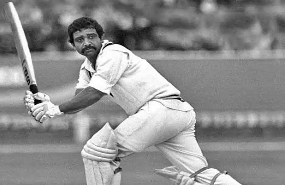 Cricketer G R Vishwanath