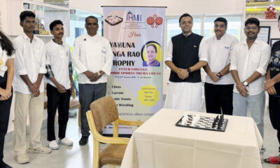 Shiva and others at Yamuna Ranga Rao Trophy