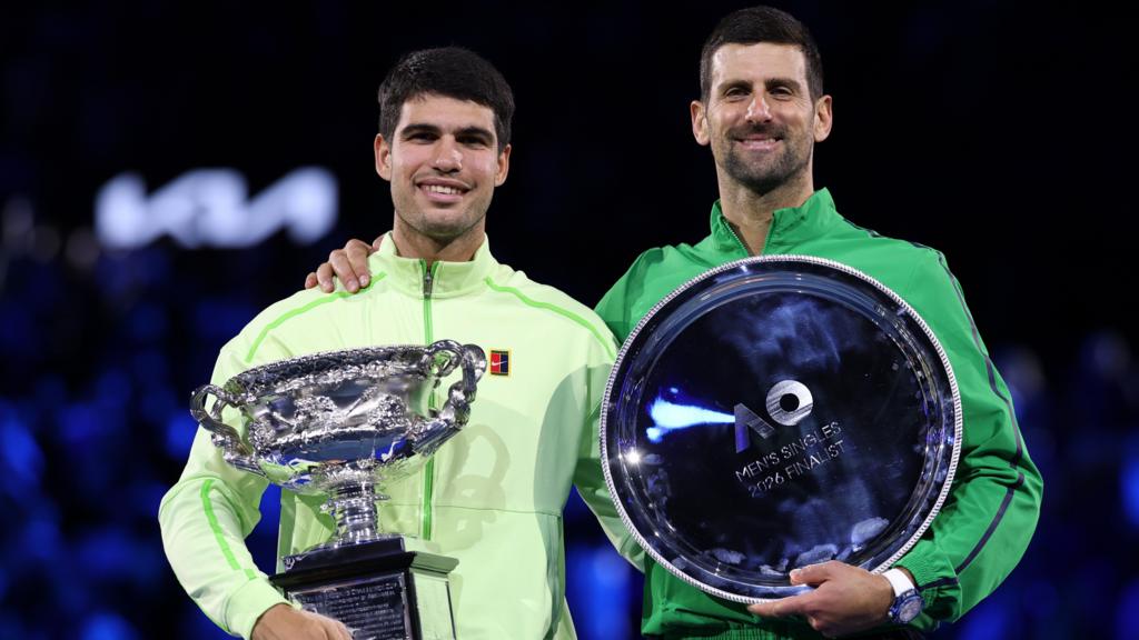 Alcaraz and Djokovic