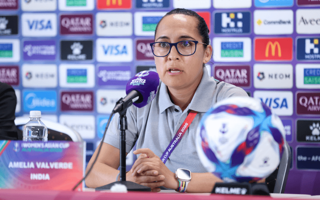 Indian women's football team coach Amelia Valverde