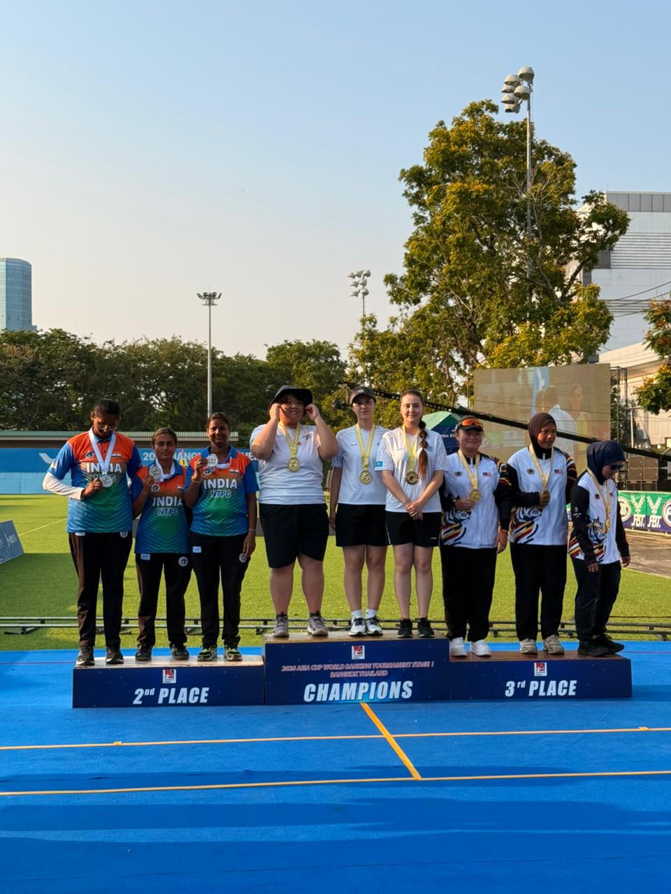 Indian women bagged silver