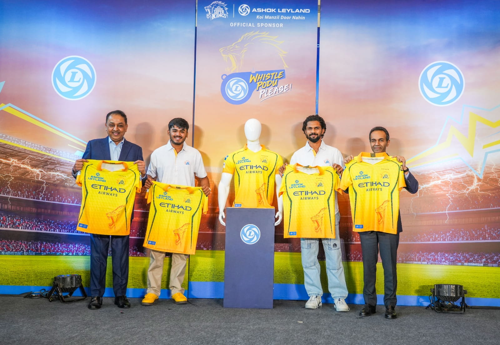 Ashok Leyland tie up with CSK