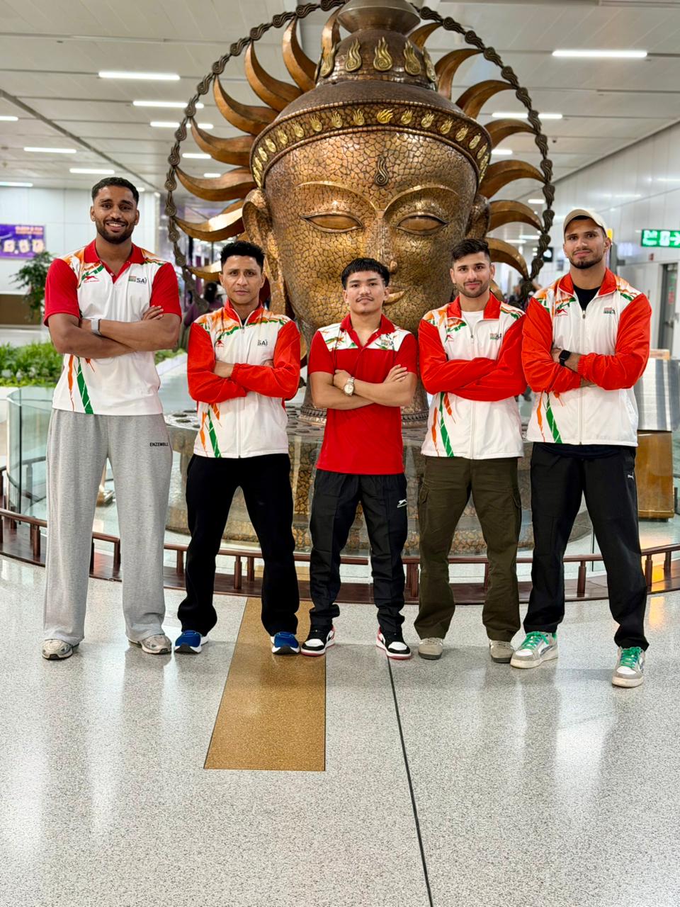 First batch of the Indian boxing team lands in Mangolia
