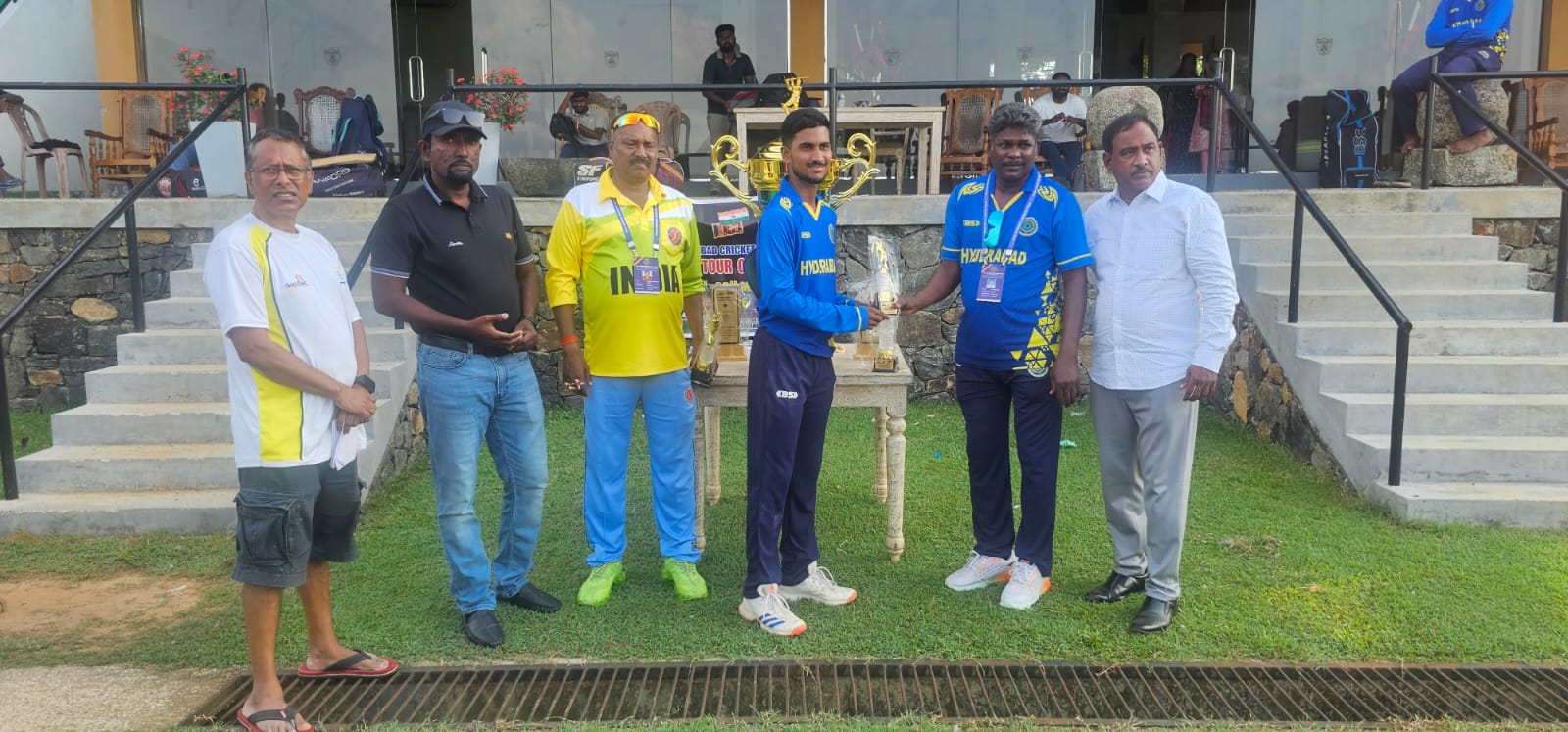 Shaik Azhar best bowler