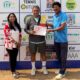 Dhiraj Veerula won the 60+ singles title