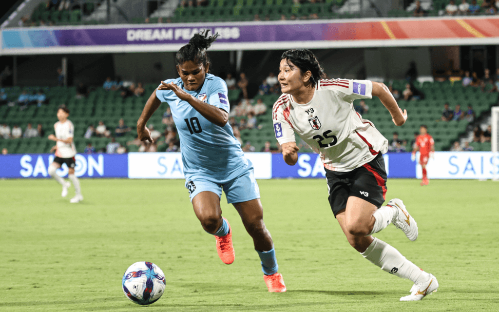 India lose to japan