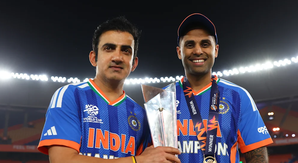 Gautam Gambhir and Suryakumar Yadav