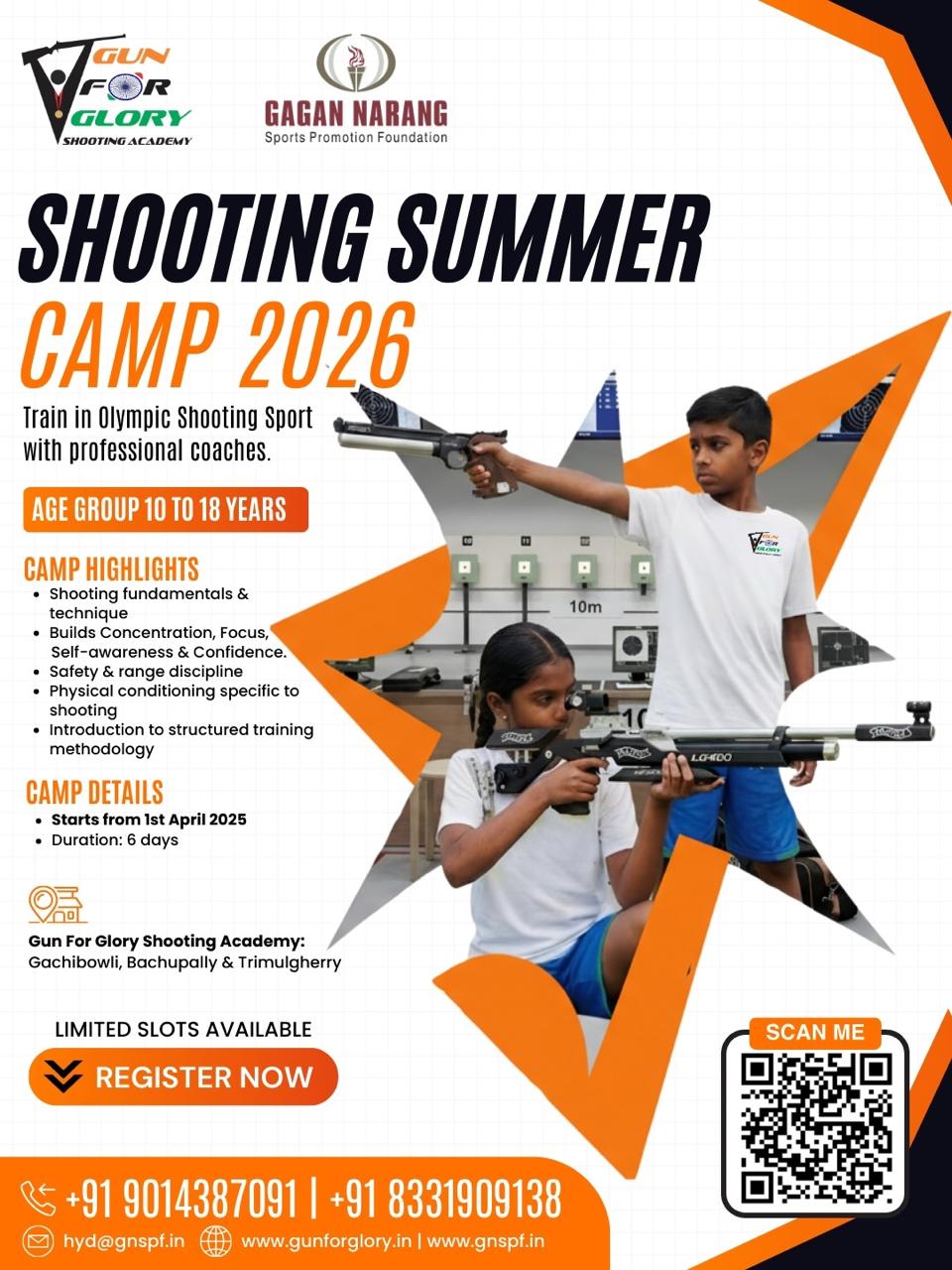 Gun For Glory summer camp