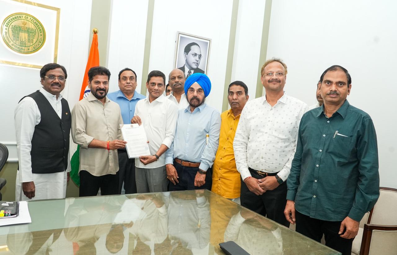 HCA officials met Telangana CM Revanth Reddy