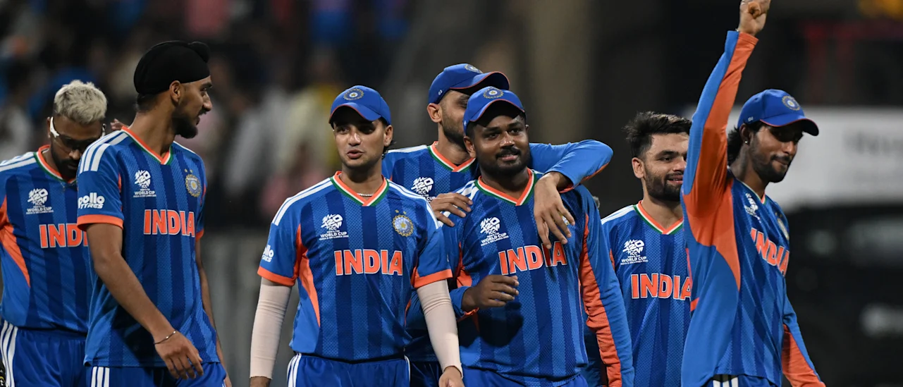 India scrape into final