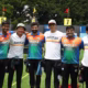 Indian men's compound team won bronze